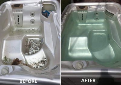 Hot Tub - Before & After Services
